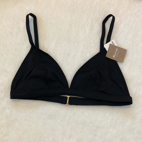 Madewell Triangle Bralette w/Adjustable Straps - Picture 3 of 8